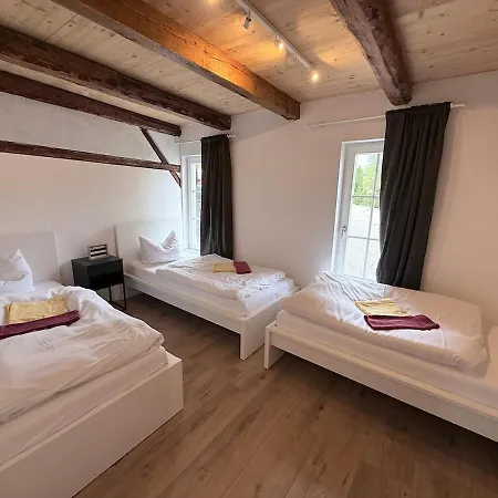 Apartment Wunderschoene Ausgebaute Scheune 15 Betten - 4 Geroda (Saale-Orla)